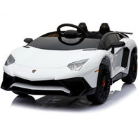 Lamborghini Aventador SV Kids Battery Operated Car 12V with Remote
