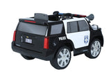 Police SUV Chevy Tahoe 6V Kids Ride On Electrc Car